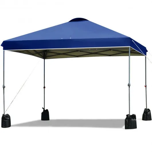 10'x10' Outdoor Commercial Pop up Canopy Tent-Blue