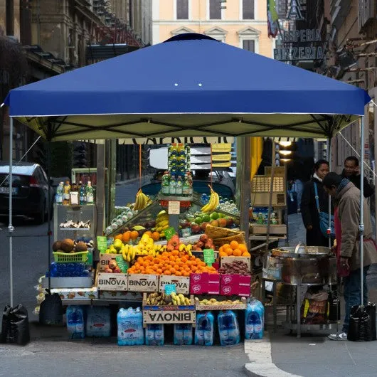 10'x10' Outdoor Commercial Pop up Canopy Tent-Blue