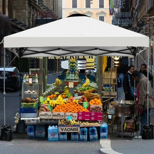 10'x10' Outdoor Commercial Pop up Canopy Tent-White