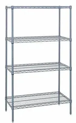 1260GY | 12" x 60" Gray Epoxy Shelving Unit