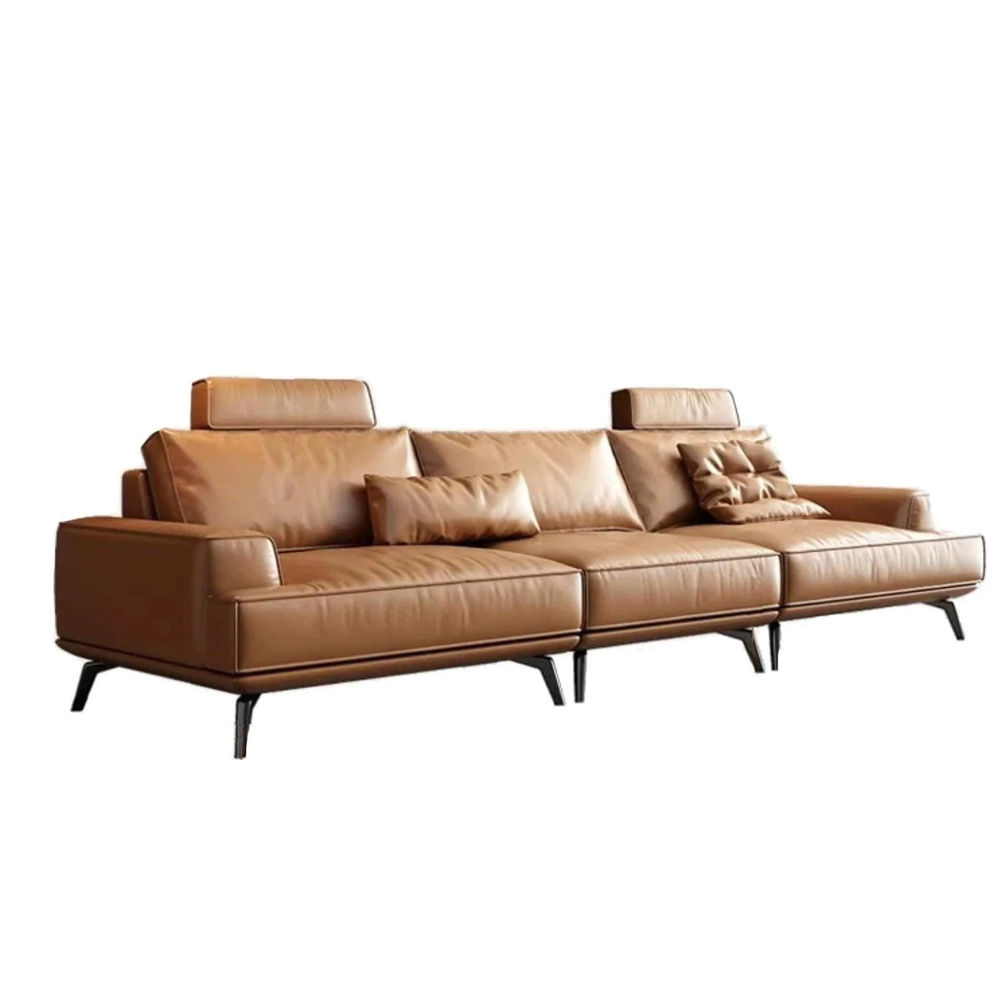 Andes Leather Sectional Sofa