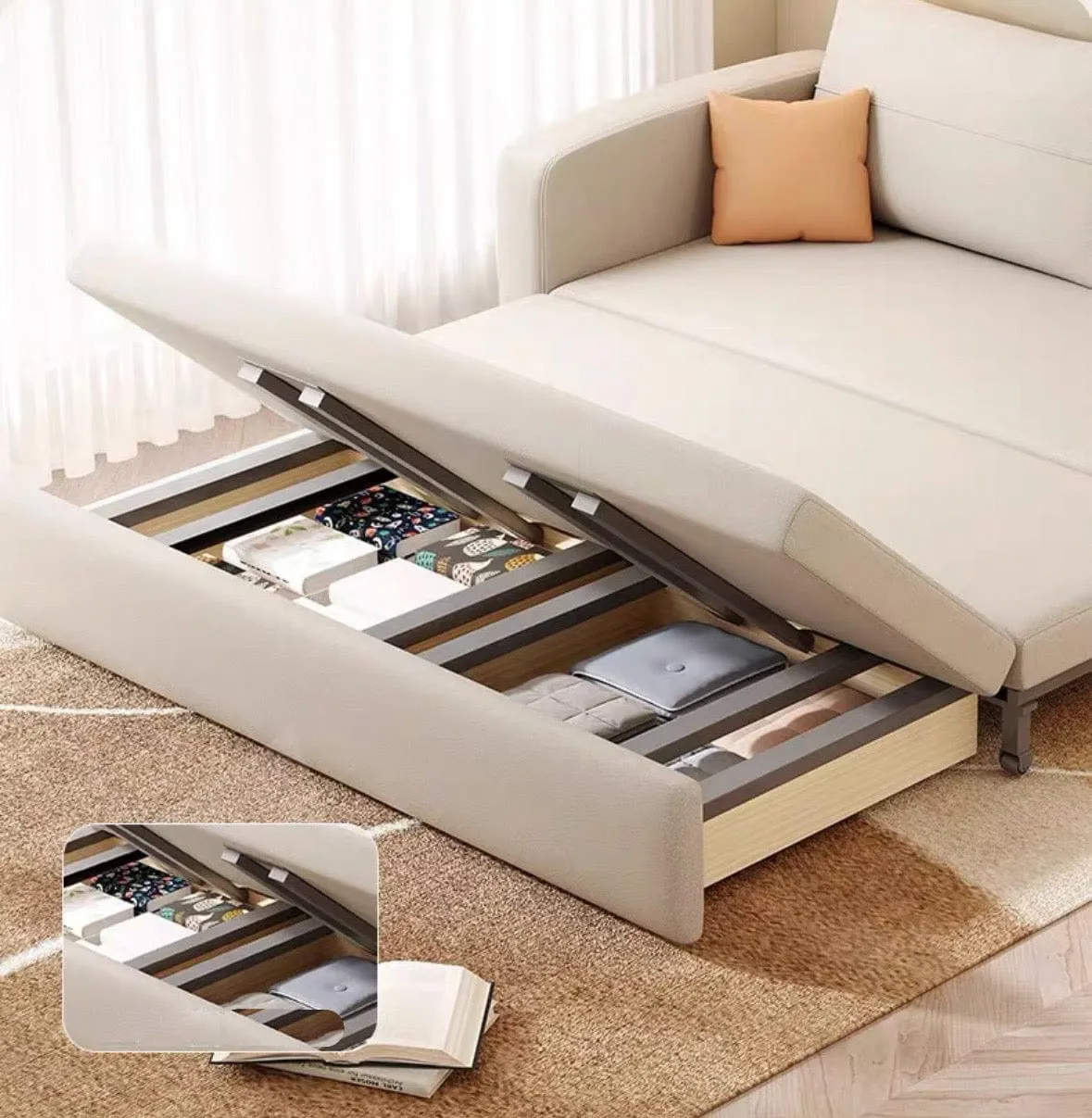 Angie Storage Sofa Bed