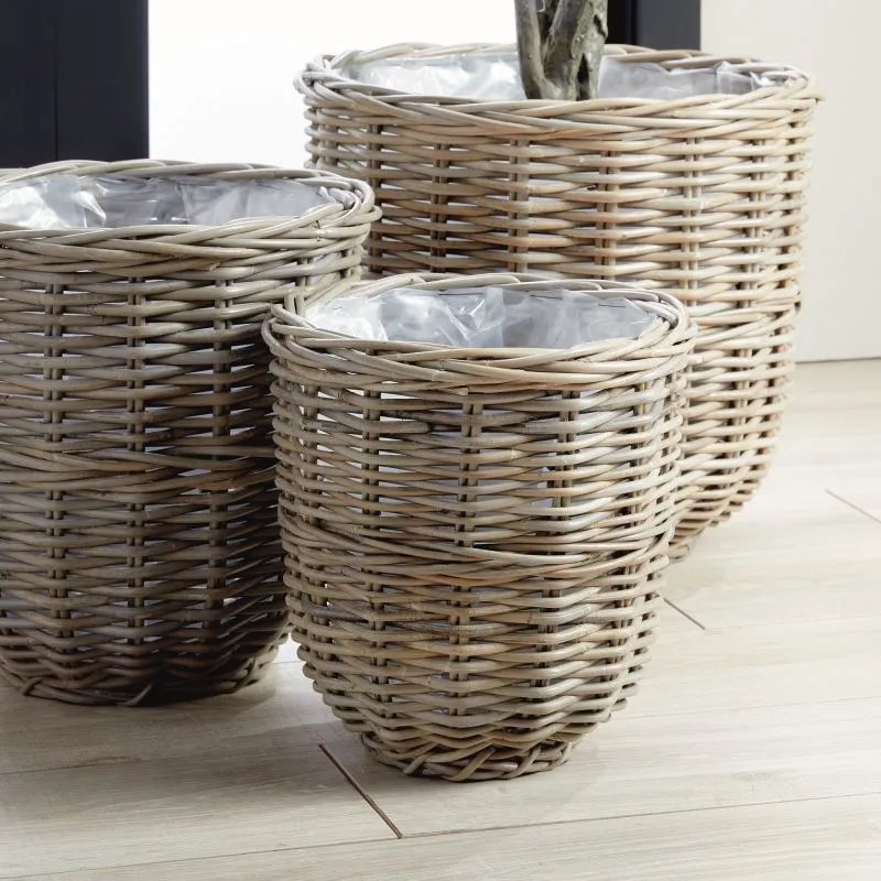 ARLETTE BASKETS SET OF 3 BY NAPA HOME & GARDEN