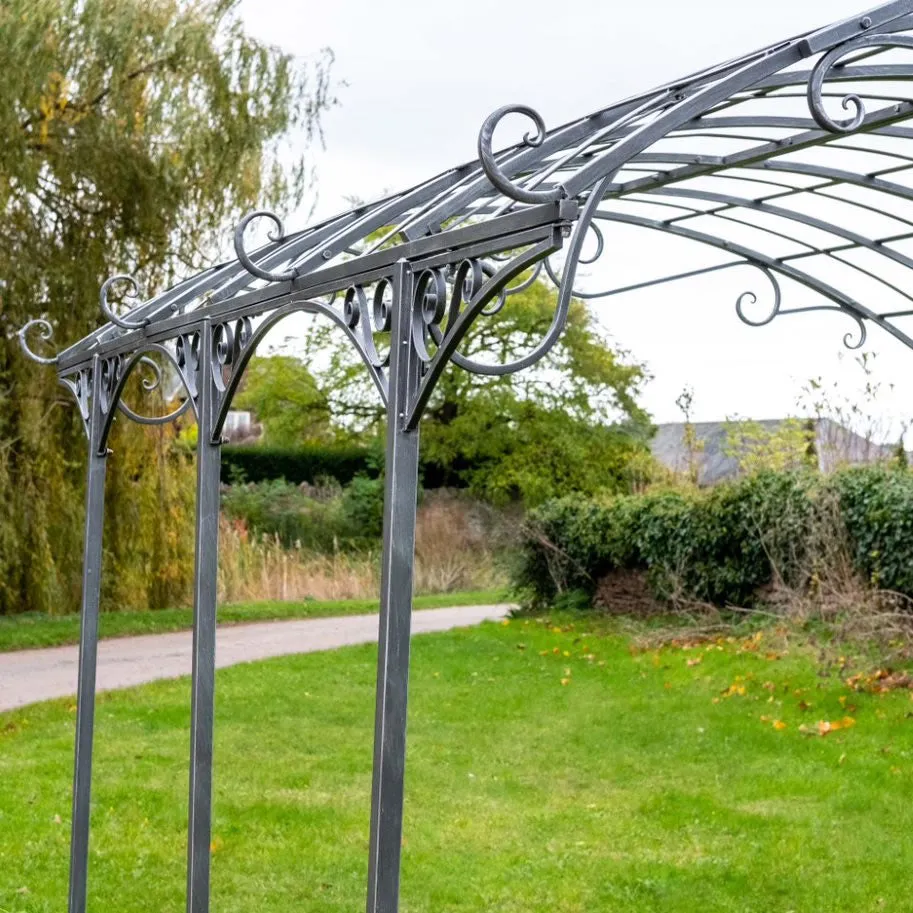 Ascalon Parisienne Gazebo - 'Charcoal'