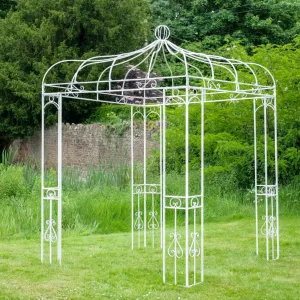 Ascalon Square Gazebo - 'Cream Gold'