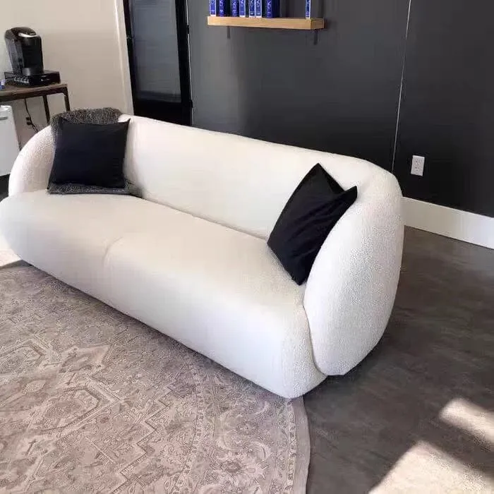 Aureliano Performance Boucle Curve Sofa