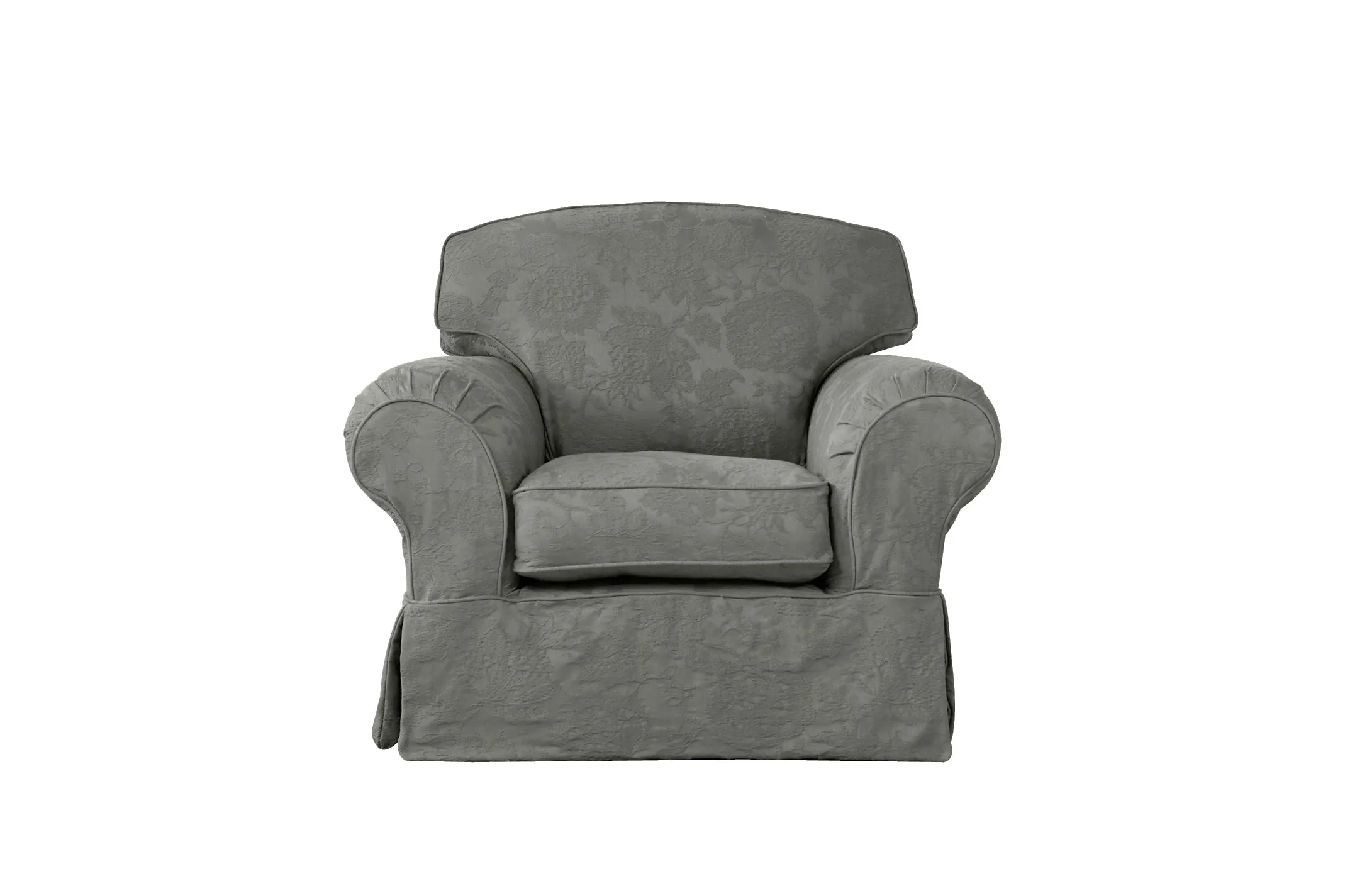 Banbury | Armchair Extra Loose Cover | Shaftesbury Grey