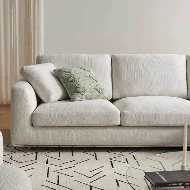 Bella Designer Sectional Round Chaise Sofa