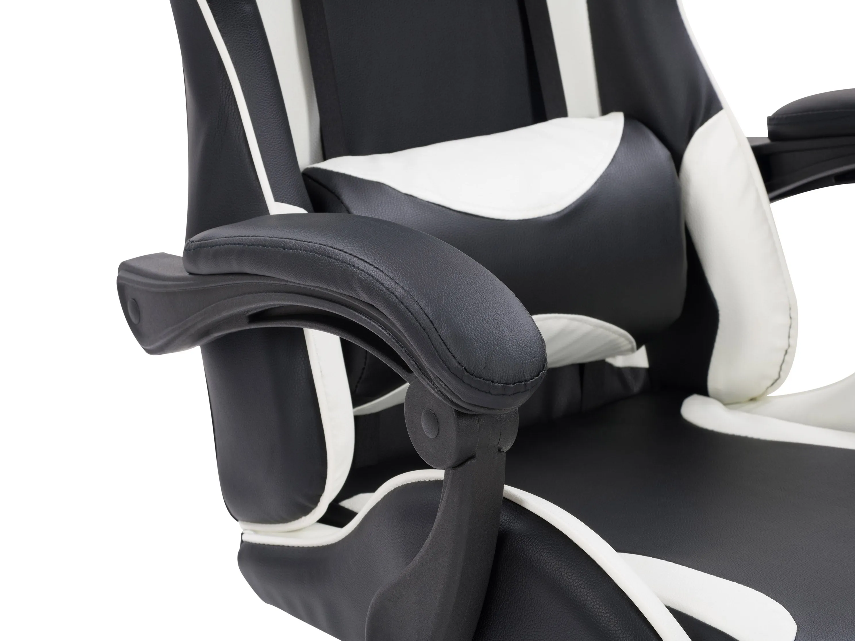 Black and White Gaming Office Chair