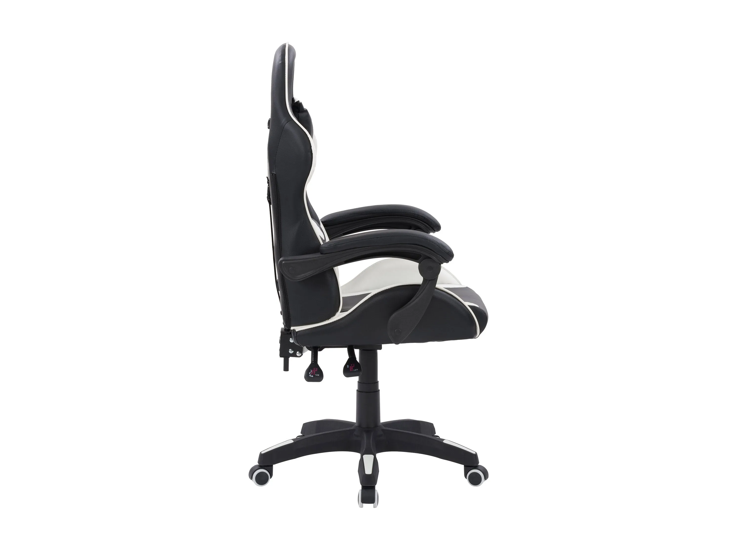 Black and White Gaming Office Chair