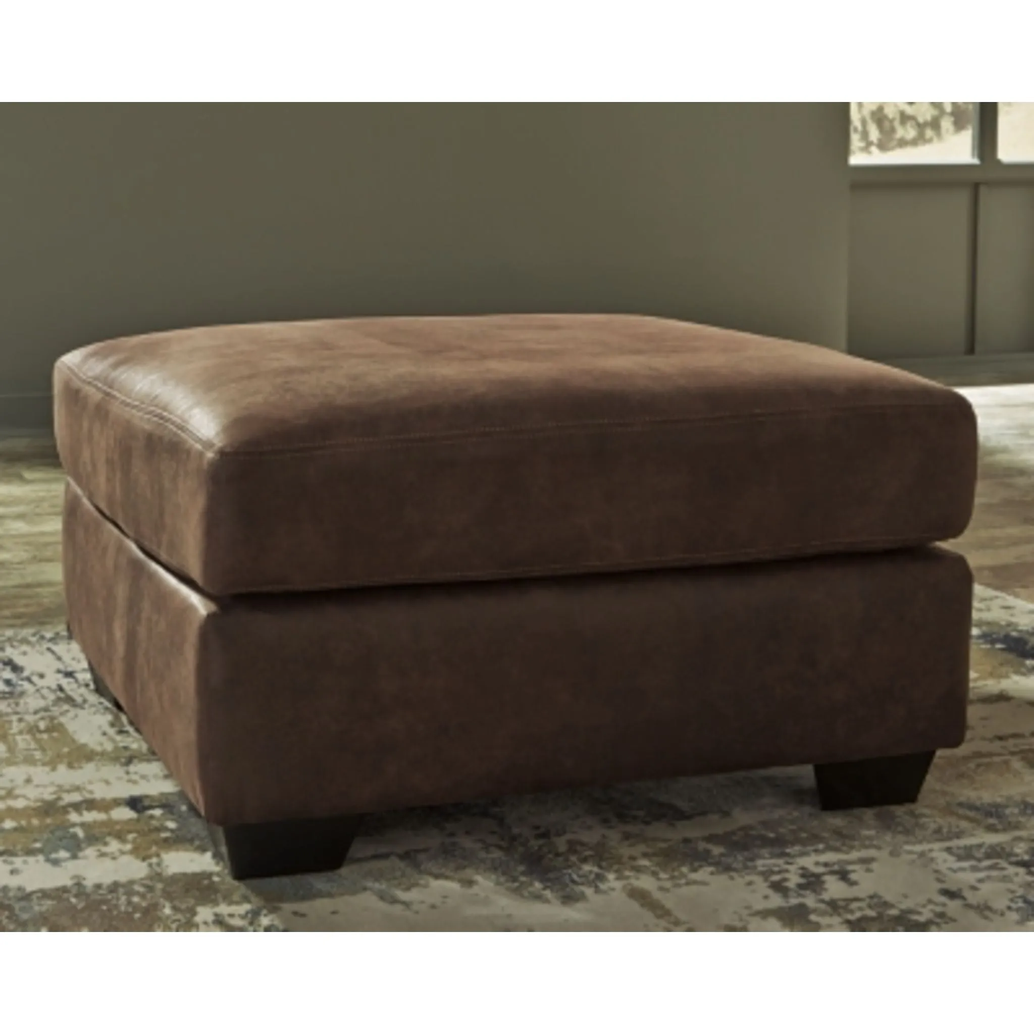 Bladen Oversized Accent Ottoman - Coffee