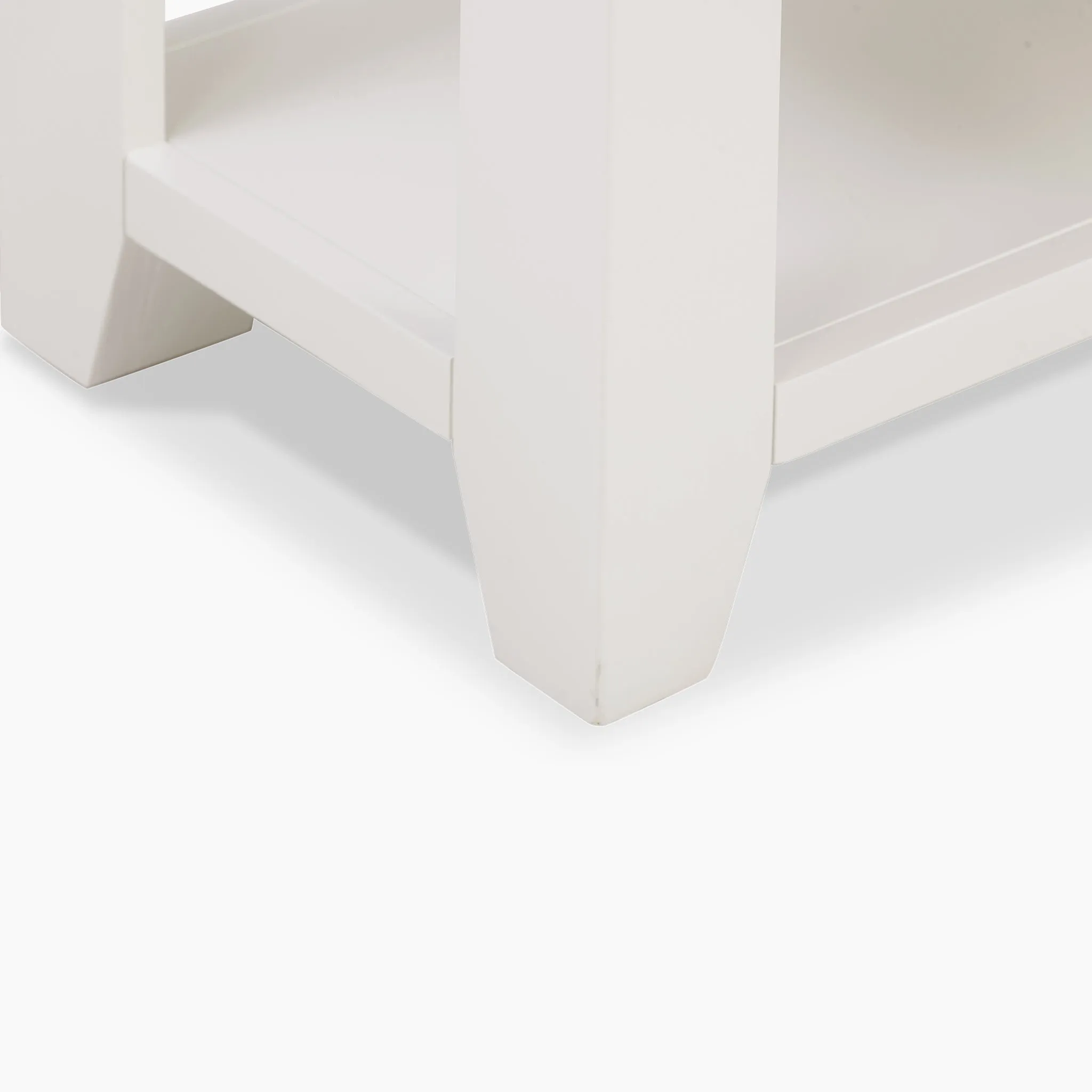 Burford 2 Drawers Console Table in Warm White