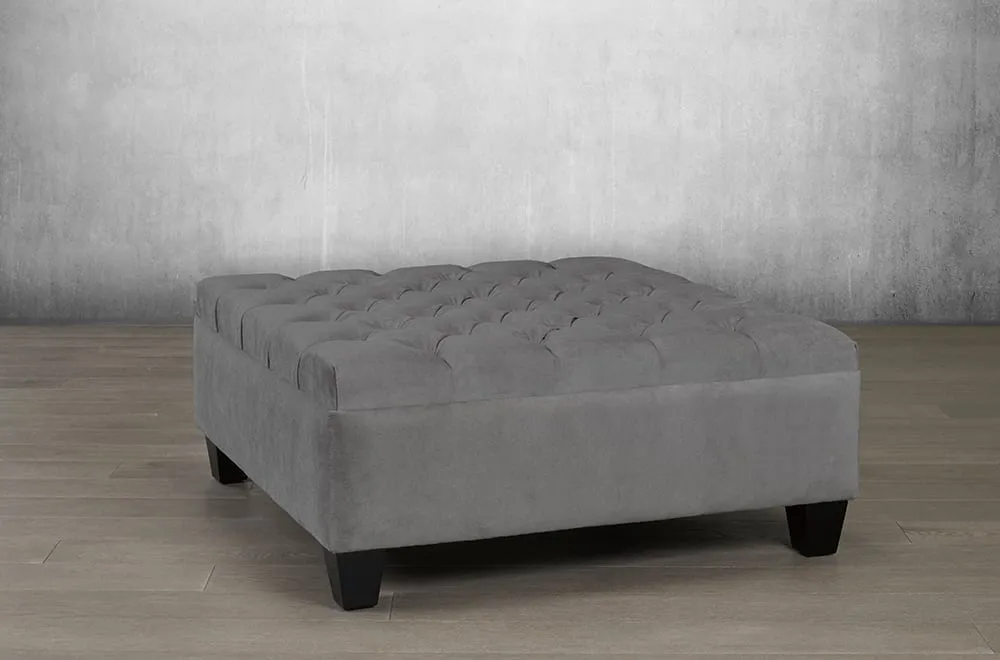 Canadian Made Leah Customizable Ottoman