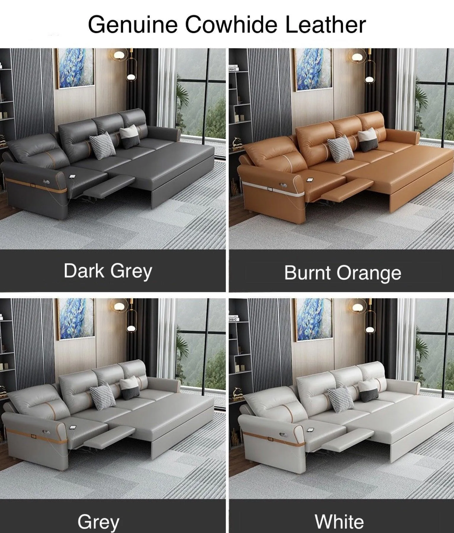 Cavern Electric Recliner Storage Sofa Bed