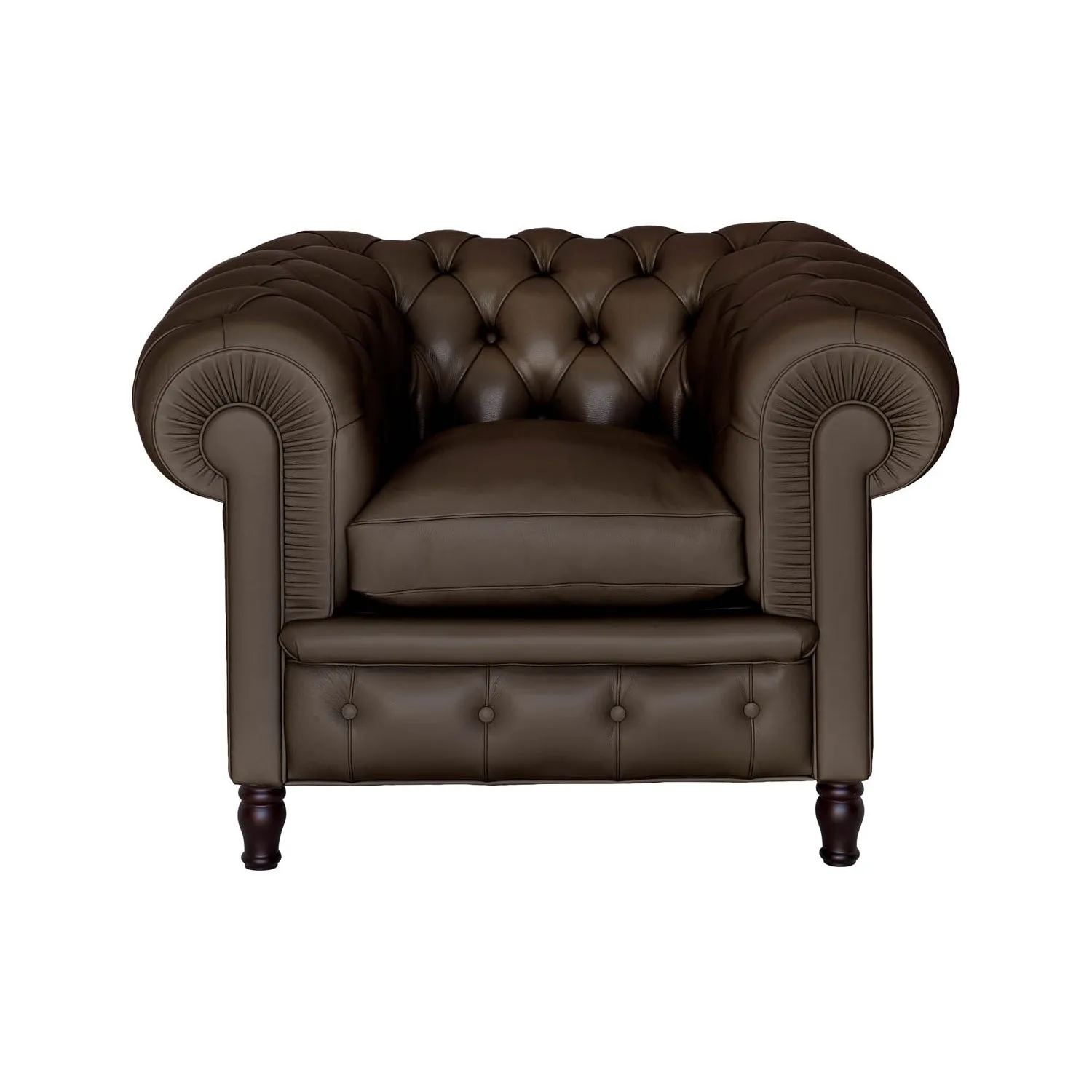 Premium Quality, Comfortable Chesterfield Armchair for Living Room