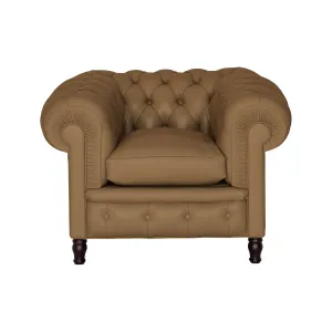 Premium Quality, Comfortable Chesterfield Armchair for Living Room