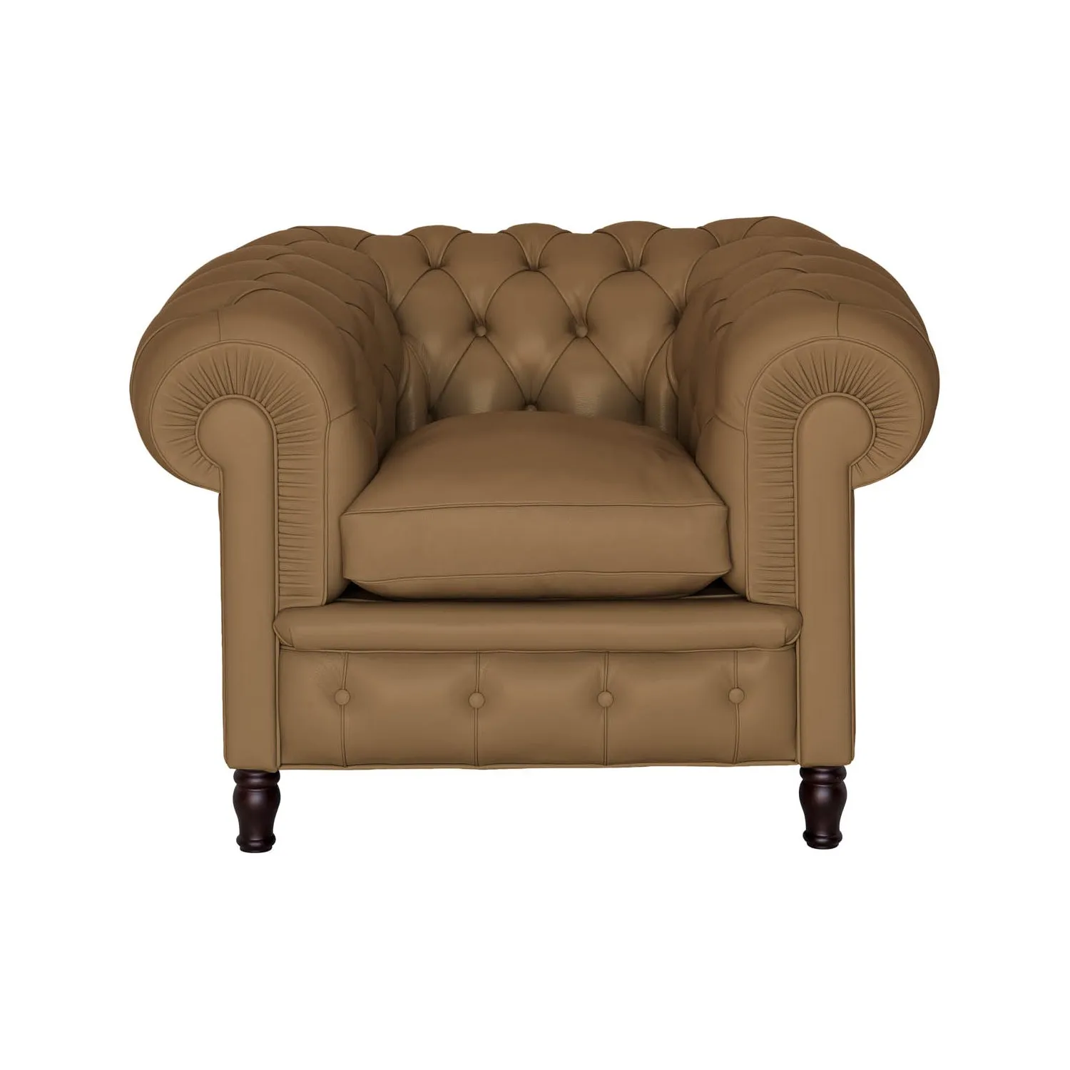 Premium Quality, Comfortable Chesterfield Armchair for Living Room