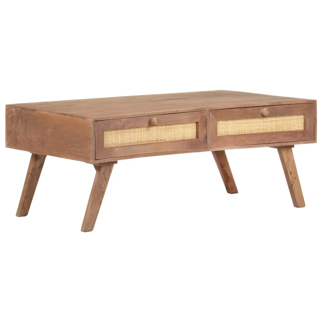 Coffee Table 100x60x40 cm Solid Mango Wood