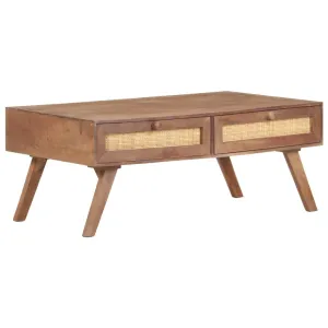 Coffee Table 100x60x40 cm Solid Mango Wood