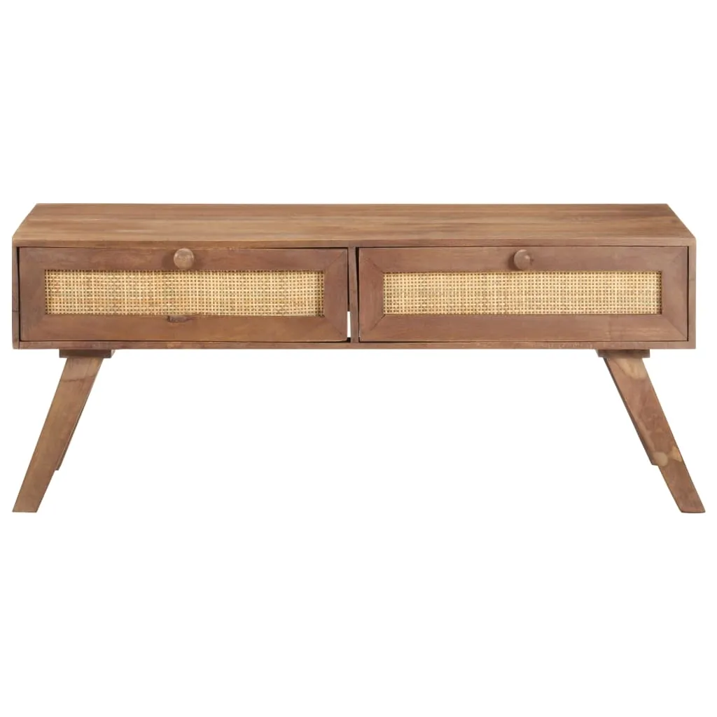 Coffee Table 100x60x40 cm Solid Mango Wood