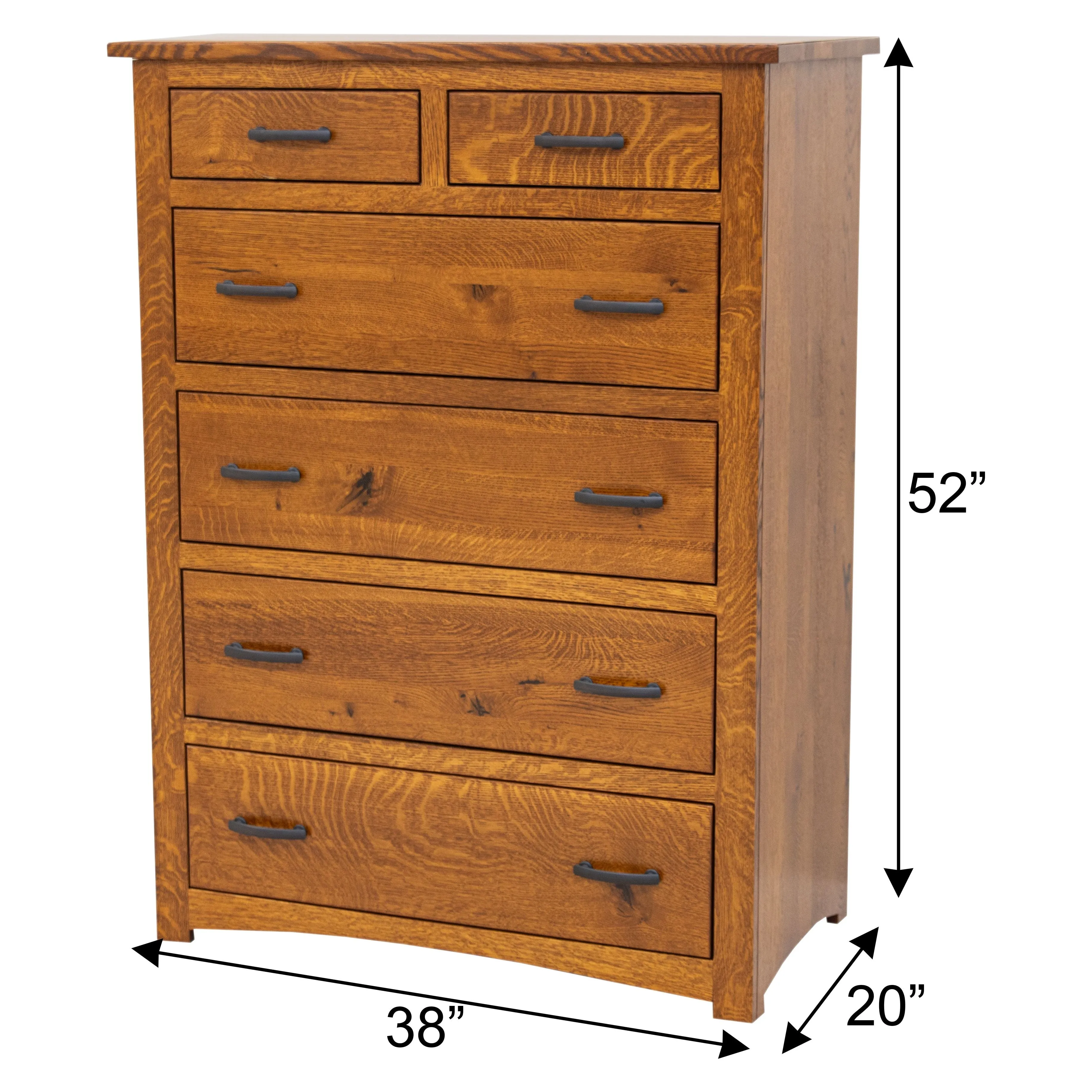 Craftsman Mission Chest of Drawers