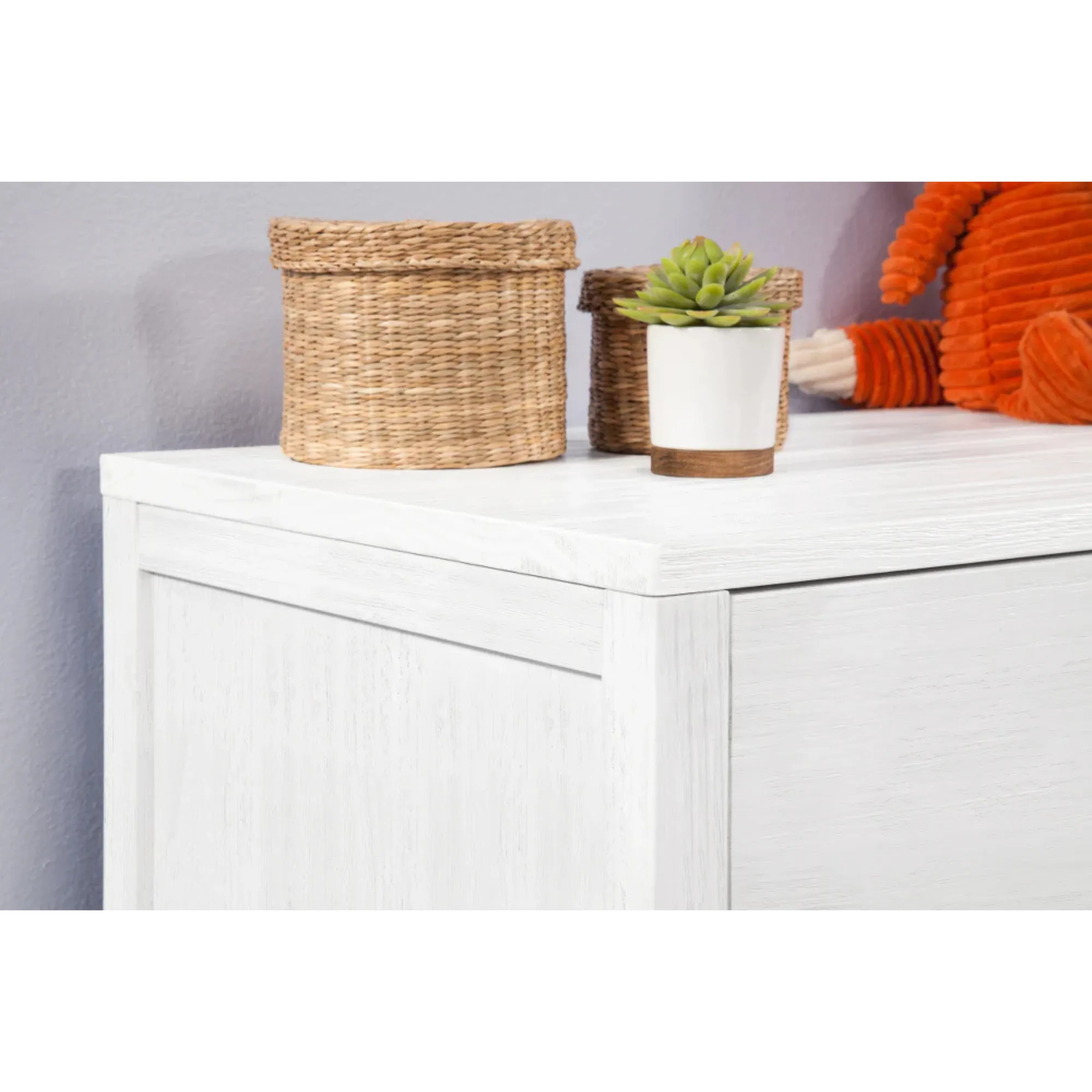 DAVINCI Fairway 3-Drawer Dresser - Cottage White