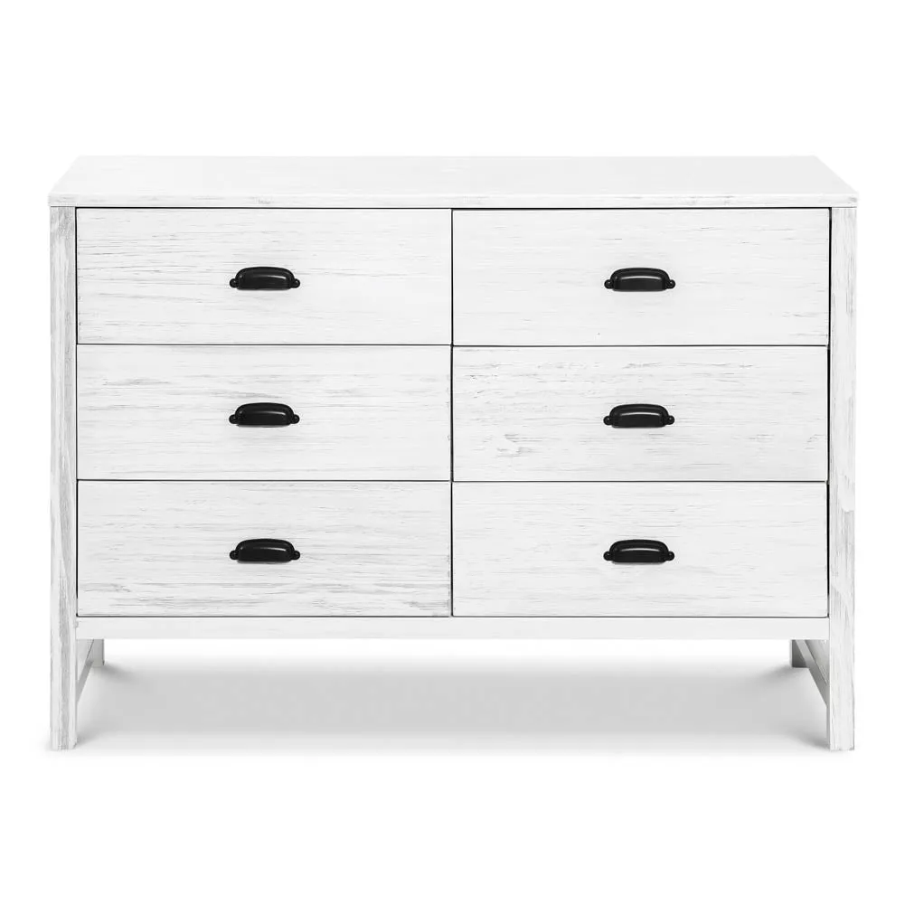 DaVinci Fairway 6-Drawer Double Dresser - Cottage White