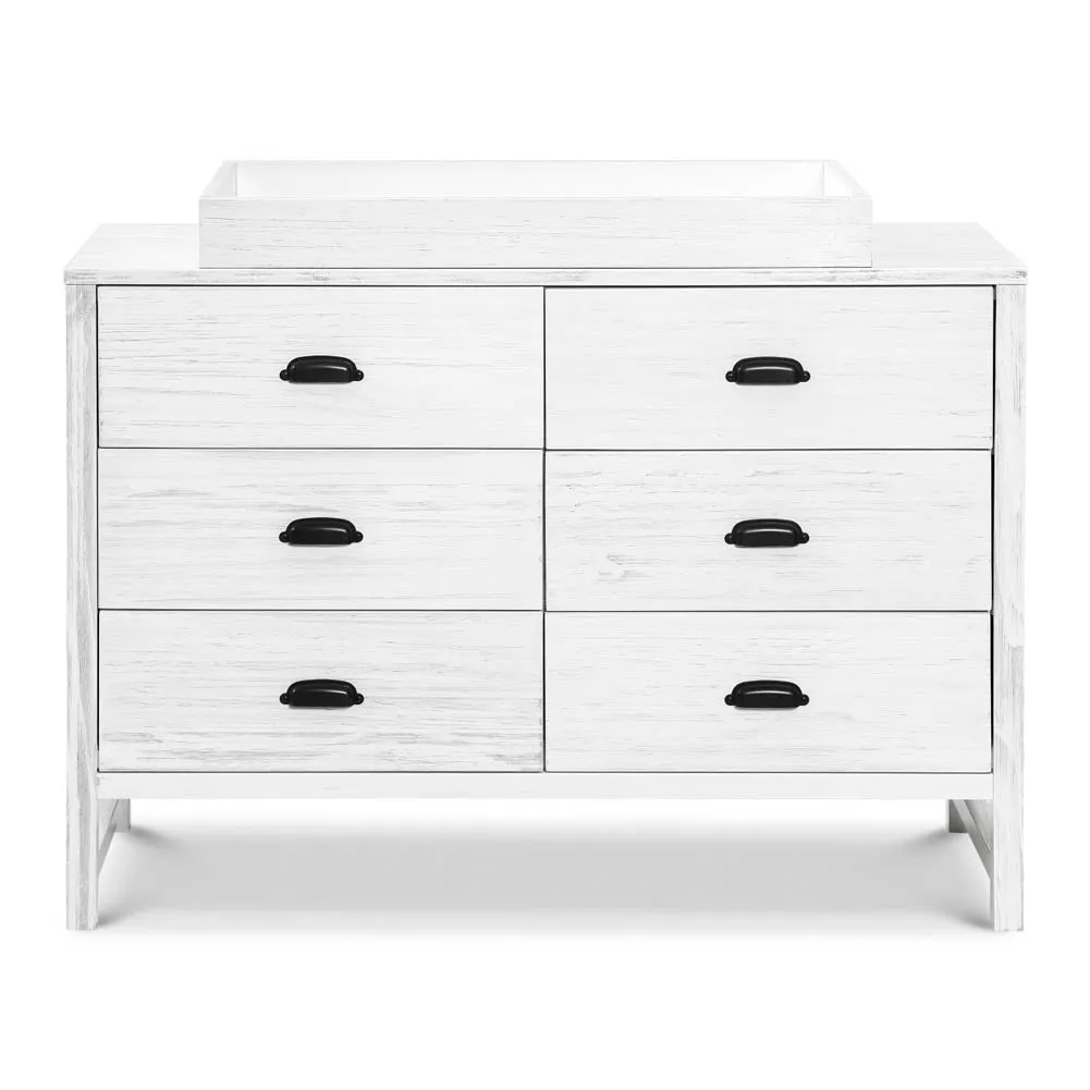 DaVinci Fairway 6-Drawer Double Dresser - Cottage White