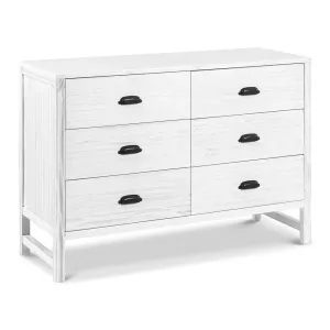 DaVinci Fairway 6-Drawer Double Dresser - Cottage White