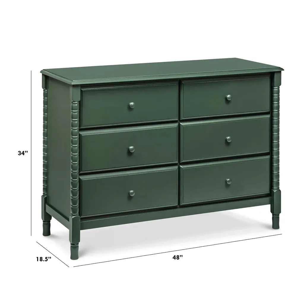 DAVINCI Jenny Lind Spindle 6-Drawer Dresser