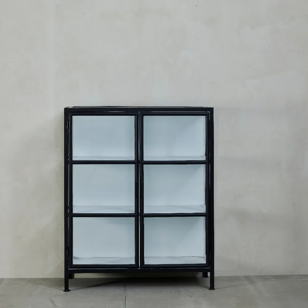 Depot cabinet H110xW40xL90 cm. black