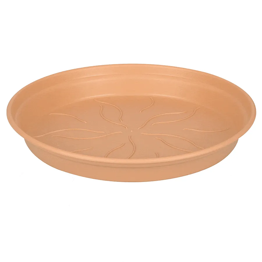 Elho Green Basics Mild Terracotta 34Cm Round Saucer