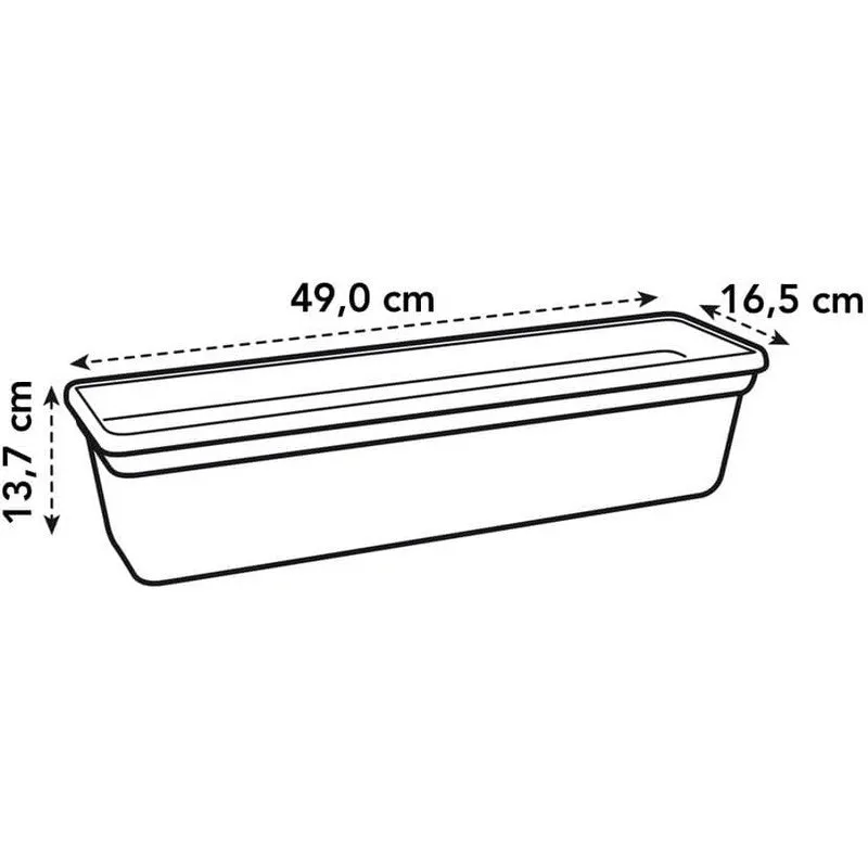 Elho Green Basics Trough Planter - Assorted Colours and Sizes