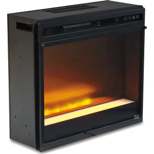 Entertainment Accessories Fireplace Insert with Crushed Glass