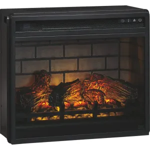 Entertainment Accessories Fireplace Insert with Logs