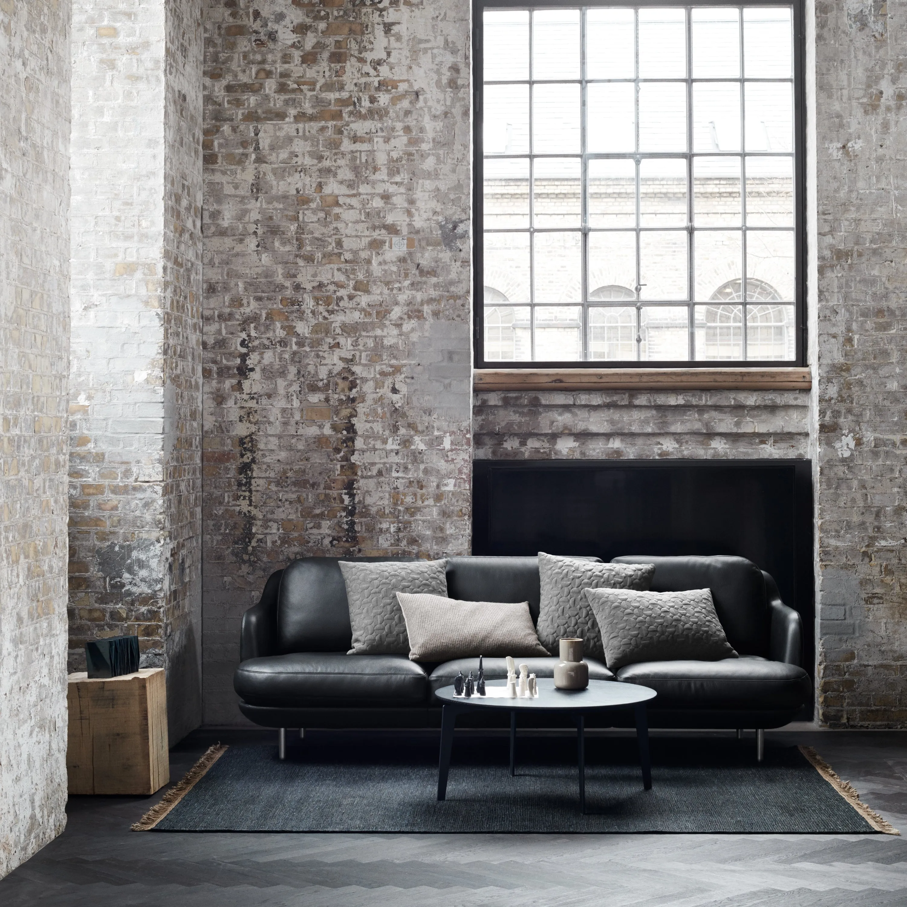 Fritz Hansen Lune™ Sofa Leather