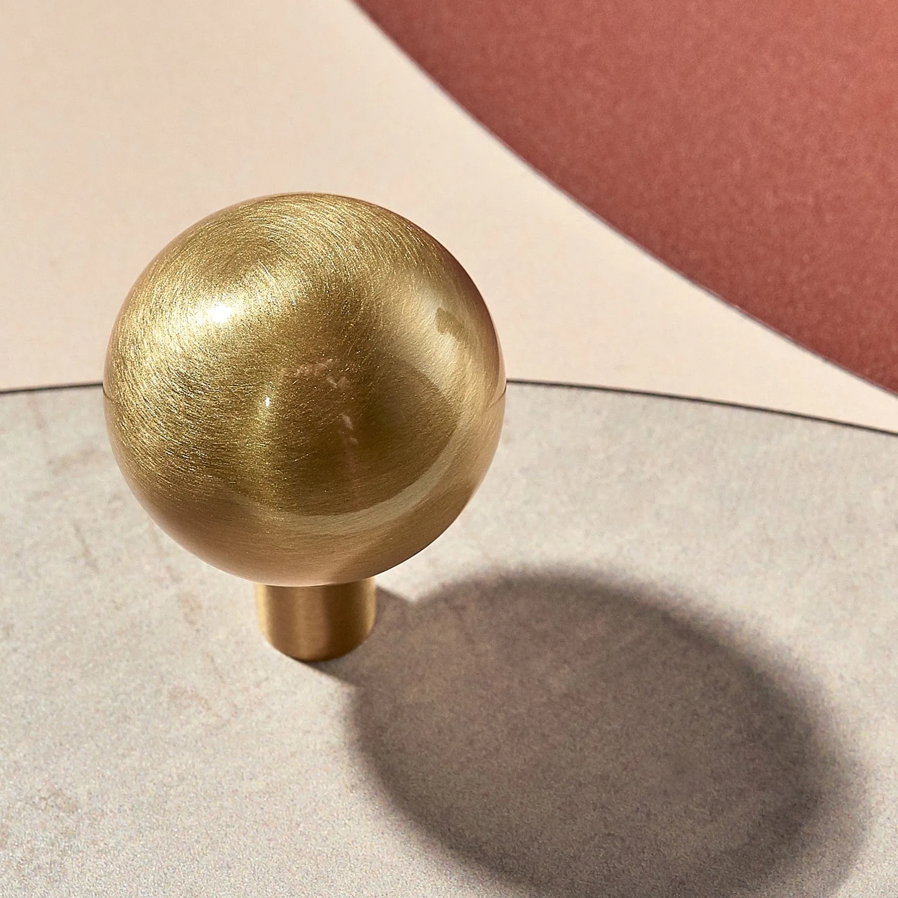 HALLEY Sphere Knob - Brass