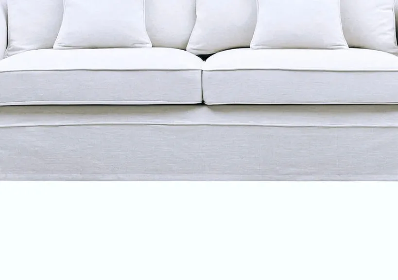 Hampton 3 Seater Sofa Ivory