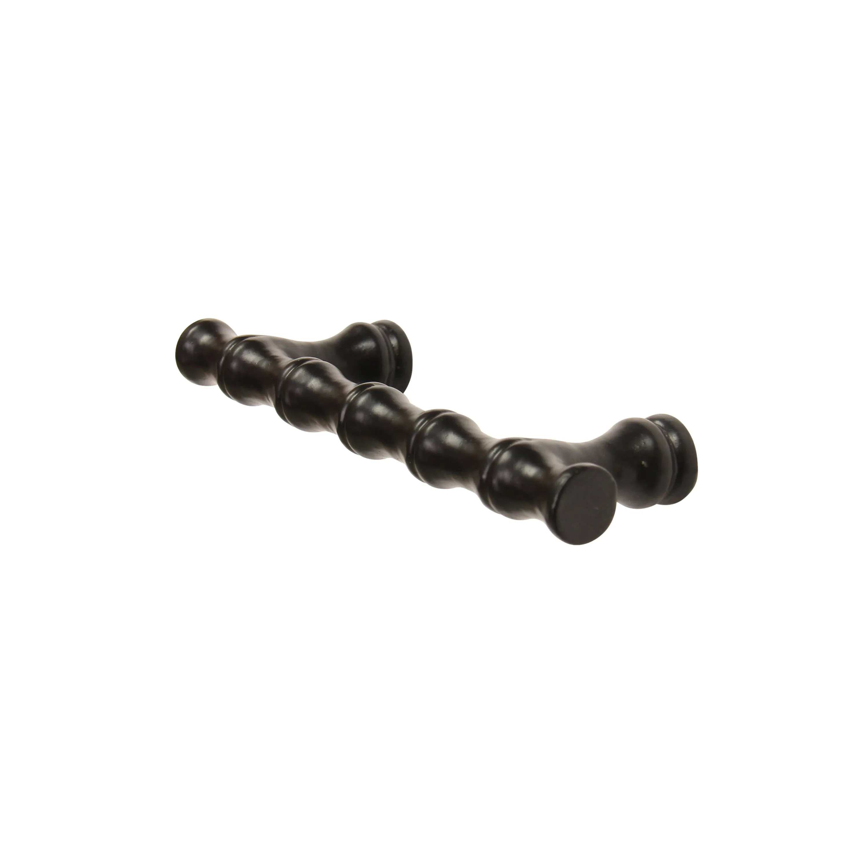 [Handle IR004] Solid Cast Iron Traditional Bamboo Handle Pull | 3 Sizes