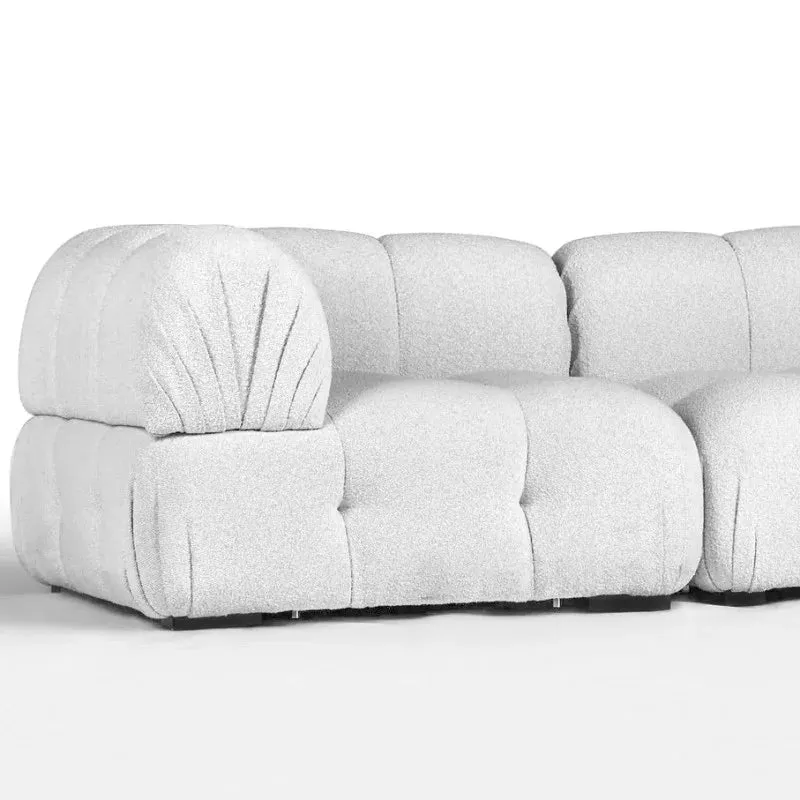 HARLOW 3S SOFA | IVORY BOUCLE