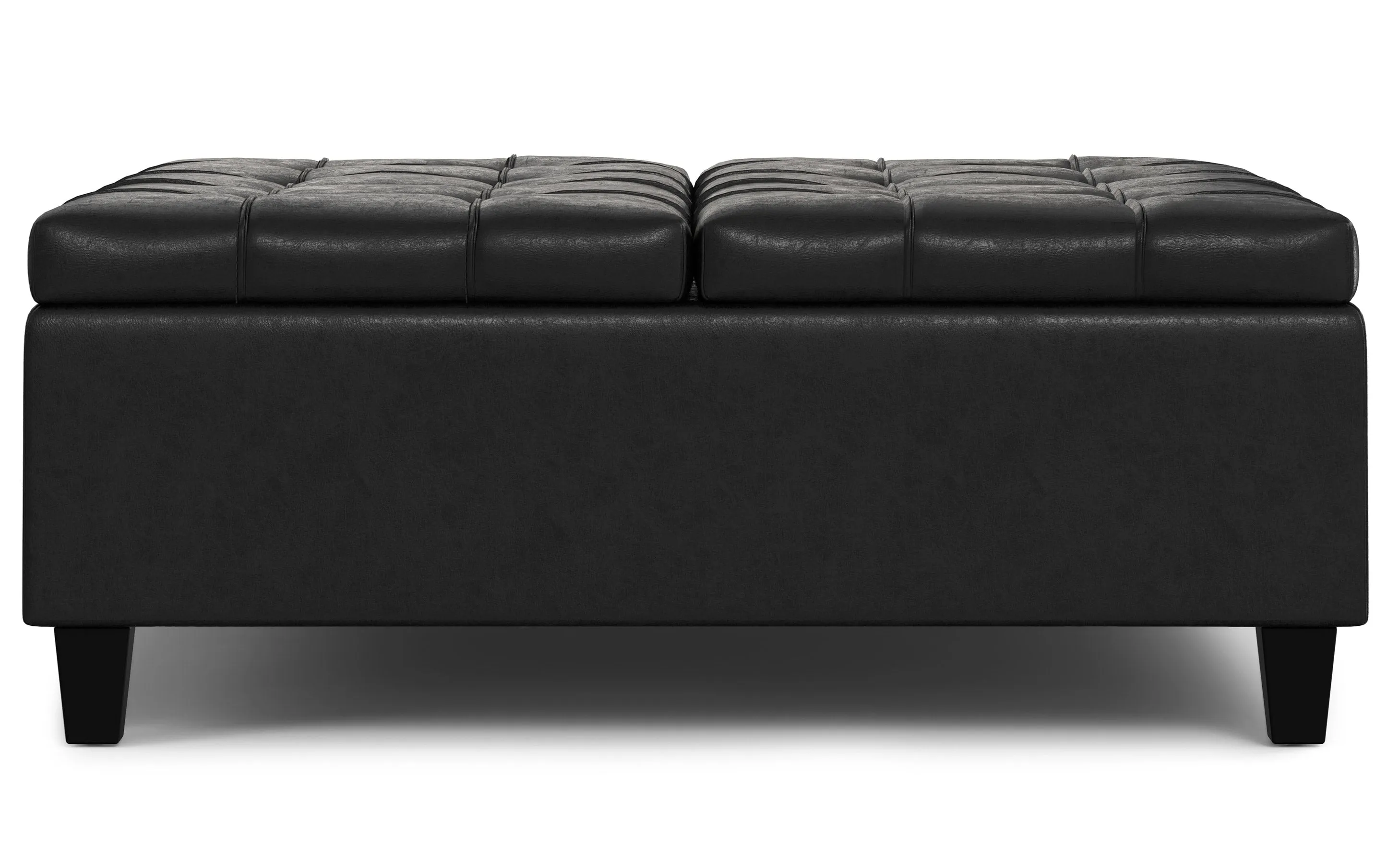 Harrison Large Square Coffee Table Storage Ottoman