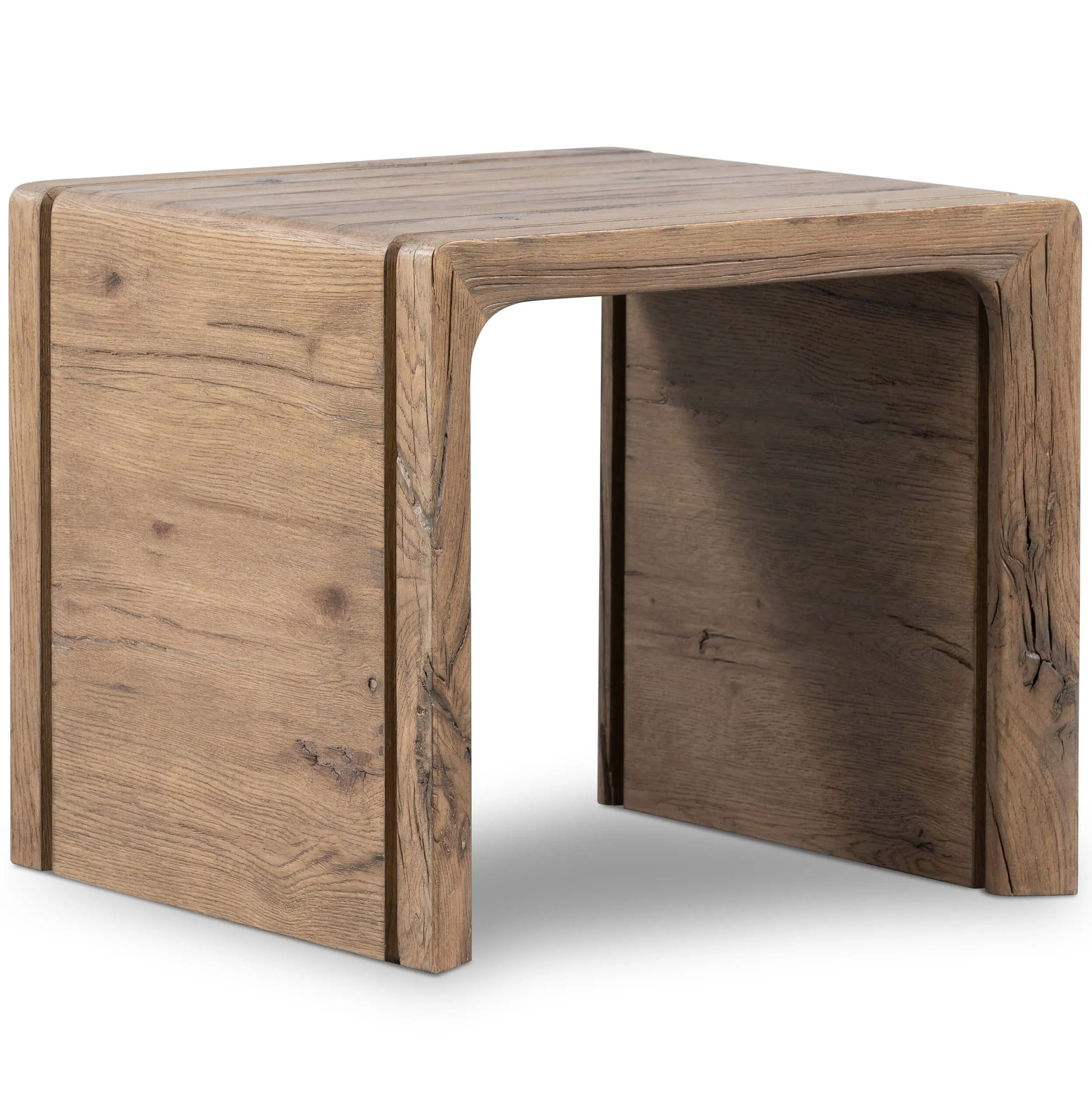 Henry End Table, Rustic Grey