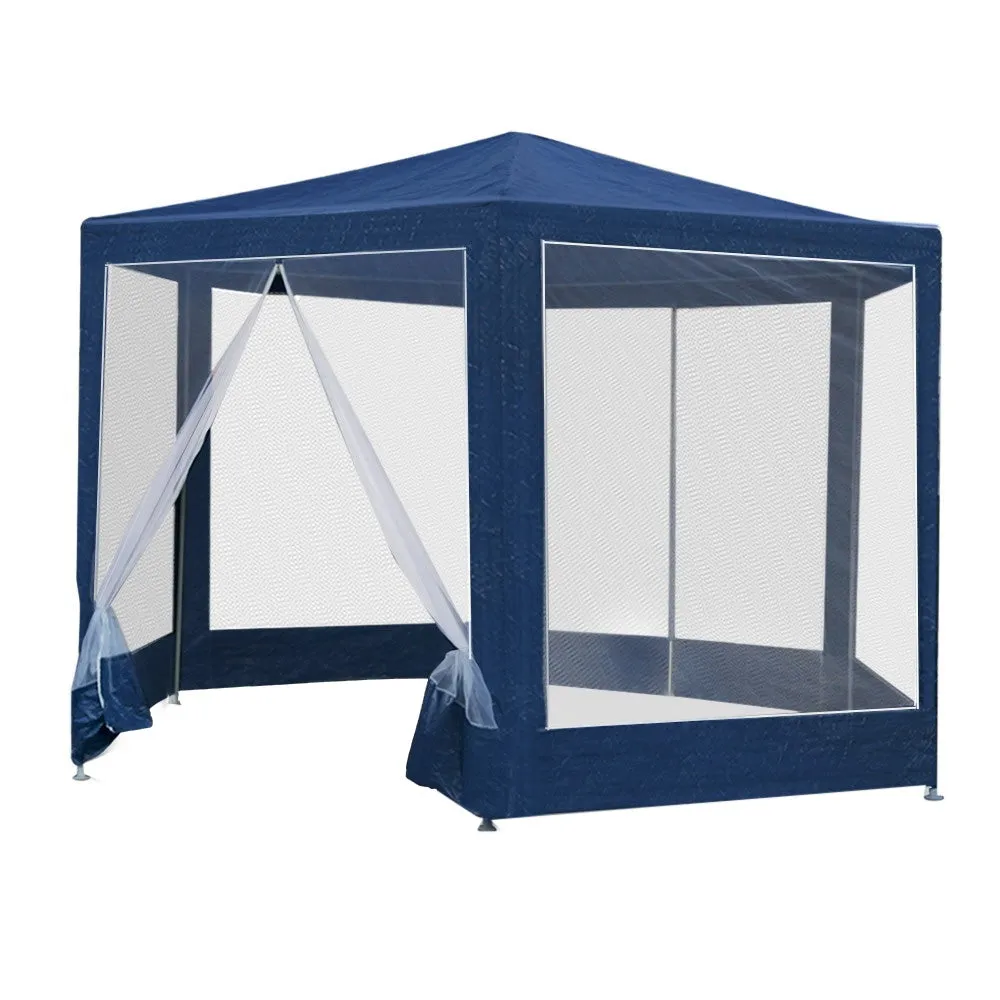 Hexagonal Gazebo, UV-Resistant, Waterproof, Outdoor, Instahut