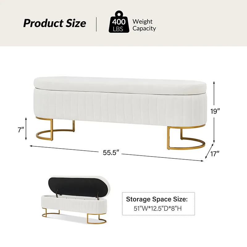 Hugo functional Storage Bench with Internal Compartments