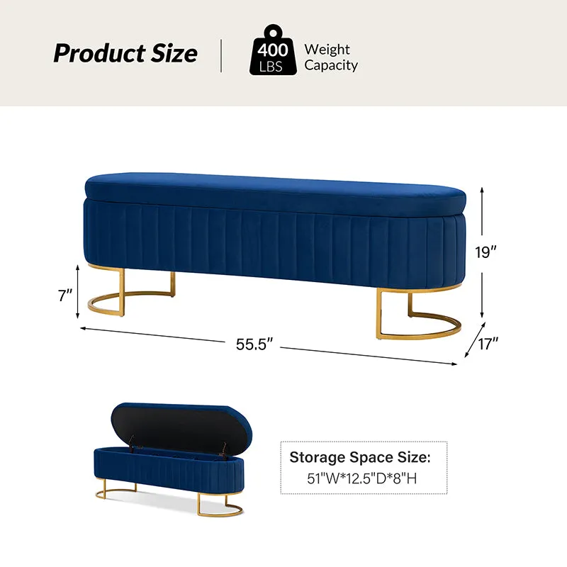 Hugo functional Storage Bench with Internal Compartments