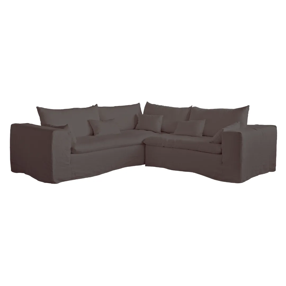 Ibiza Haven Linen Corner Sofa | 270x105/270x70cm