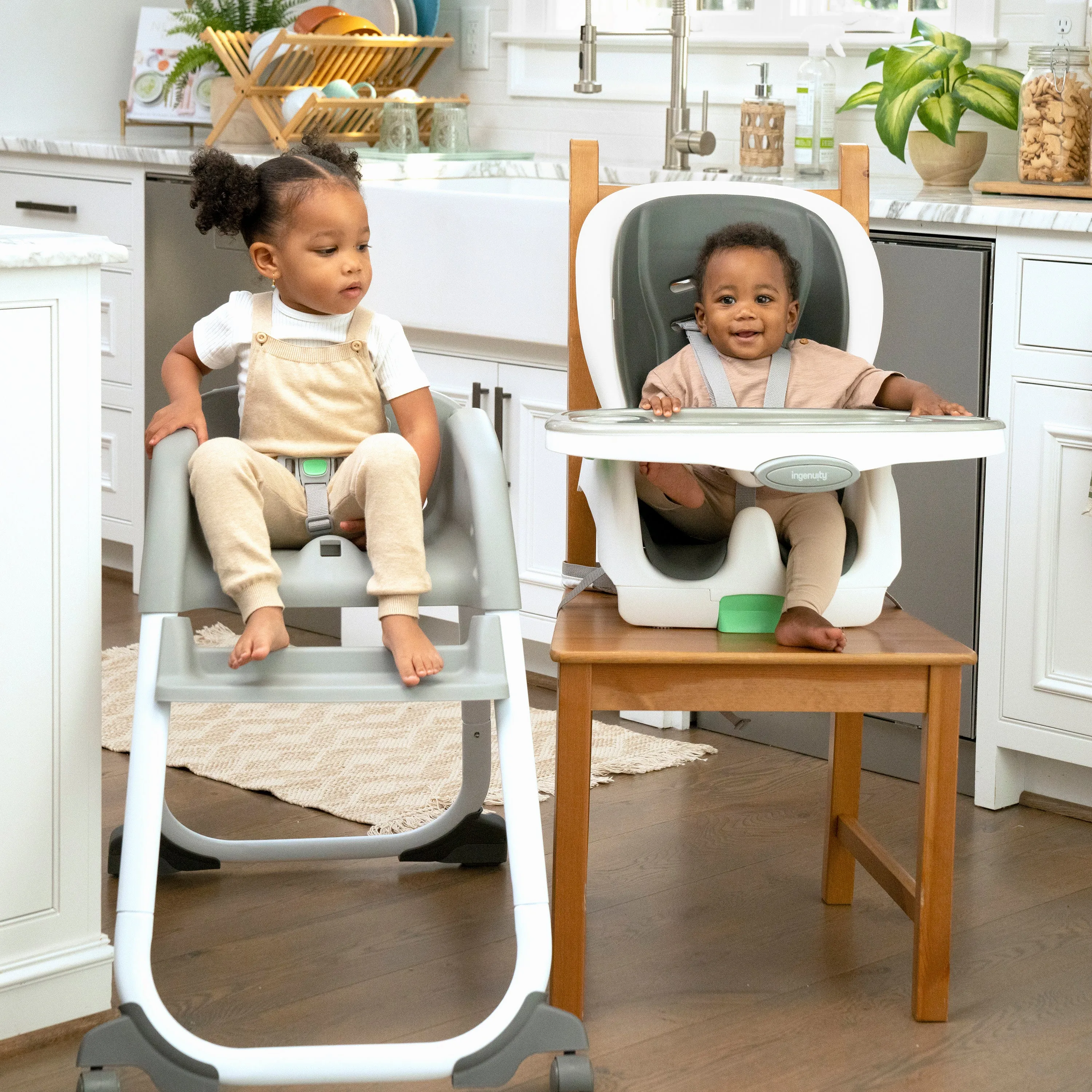 Ingenuity Full Course SmartClean 6-in-1 High Chair  Slate