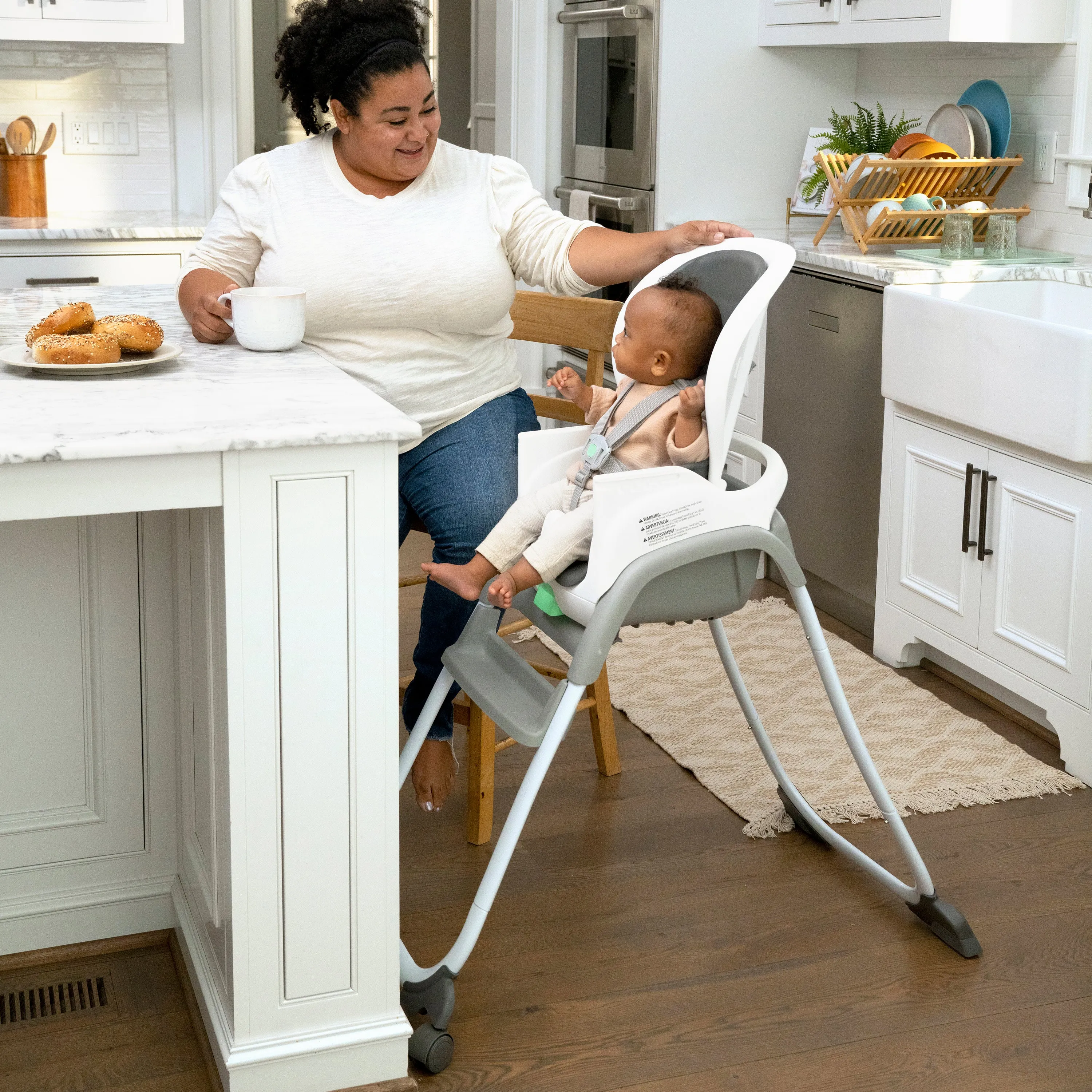 Ingenuity Full Course SmartClean 6-in-1 High Chair  Slate