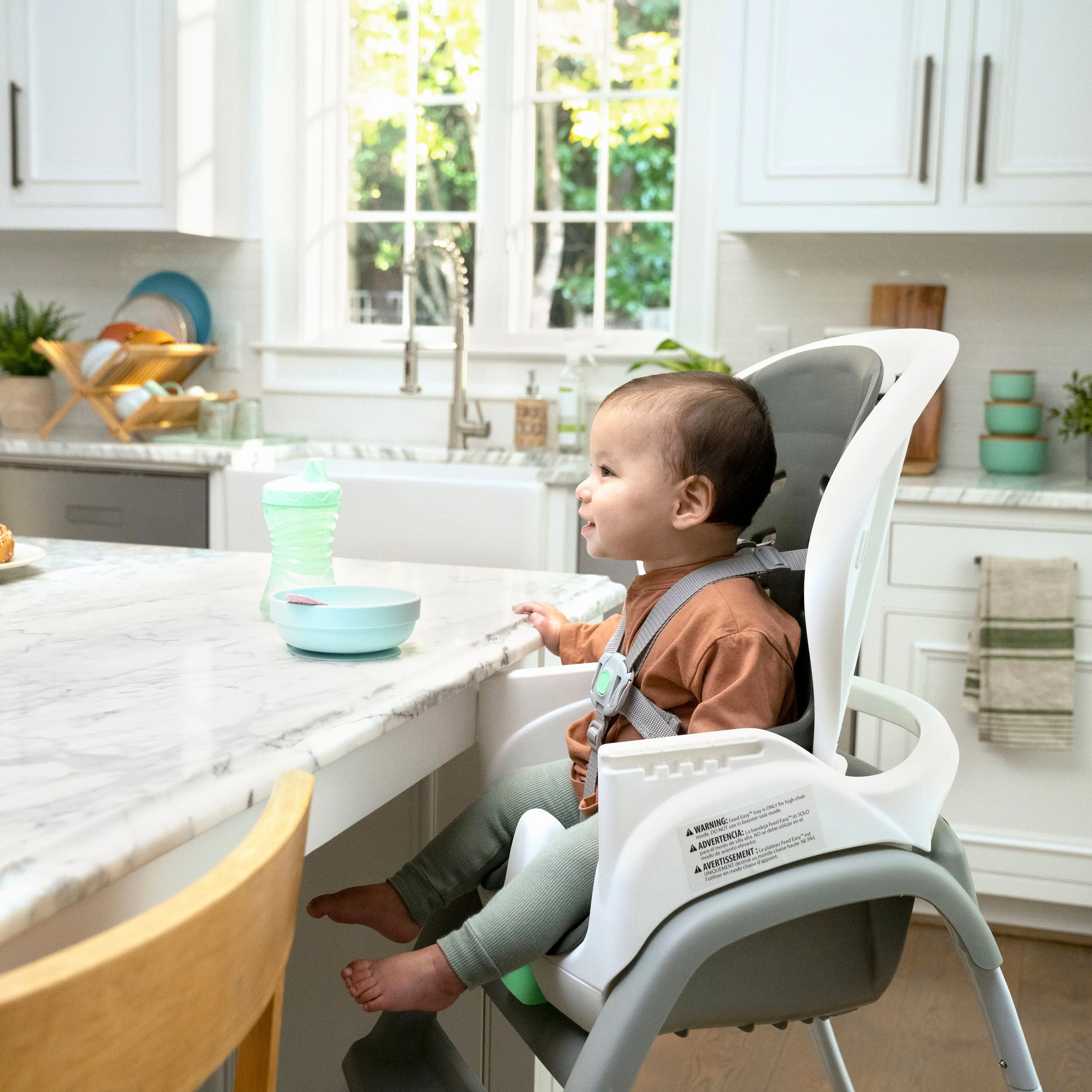 Ingenuity Full Course SmartClean 6-in-1 High Chair  Slate