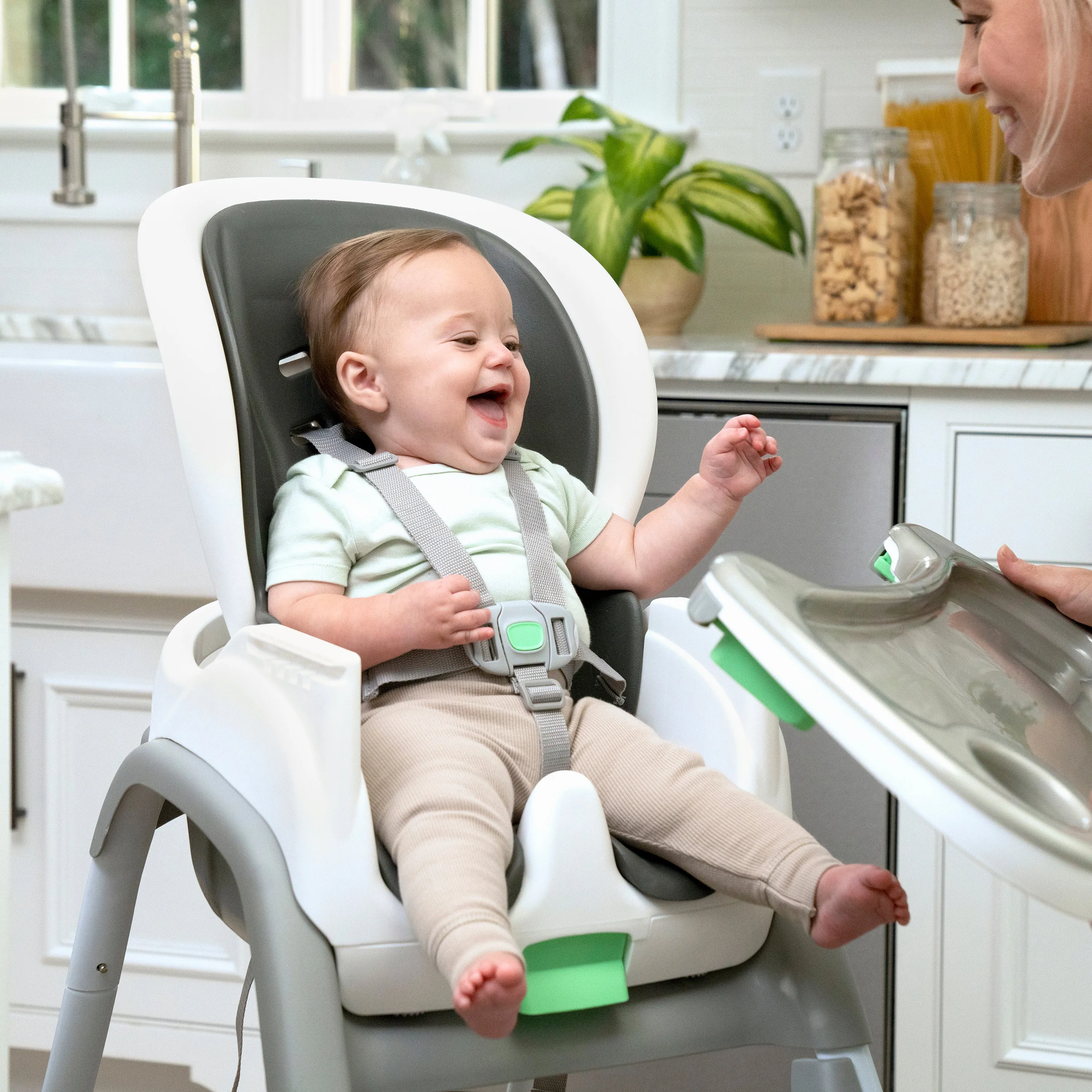 Ingenuity Full Course SmartClean 6-in-1 High Chair  Slate